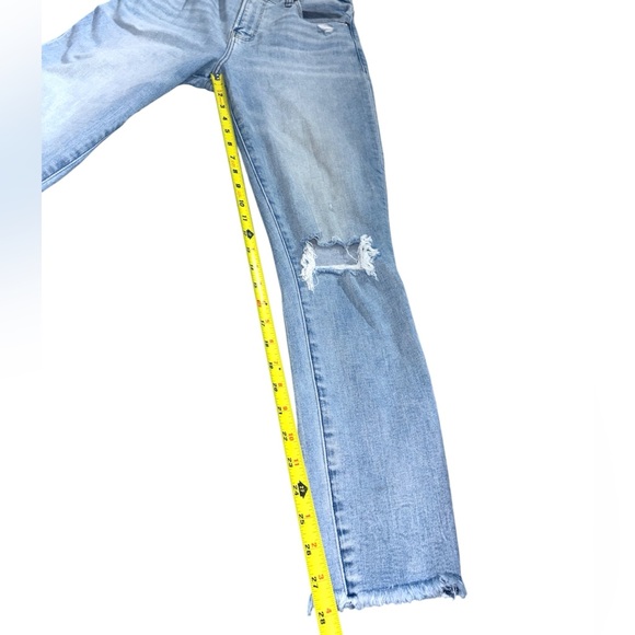 Abercrombie & Fitch Curve Love High Rise The Super Skinny Ankle Jean Size 28, 6L - Picture 7 of 8